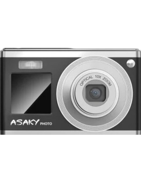 Photo Orbit X-10 Nera - Fotocamera digitale compatta Dual Screen